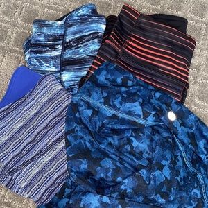 bundle of 4 LULU leggings